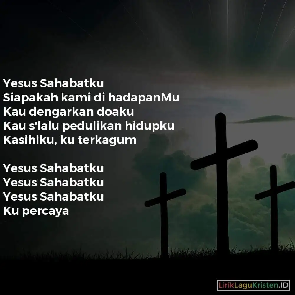 Yesus Sahabatku