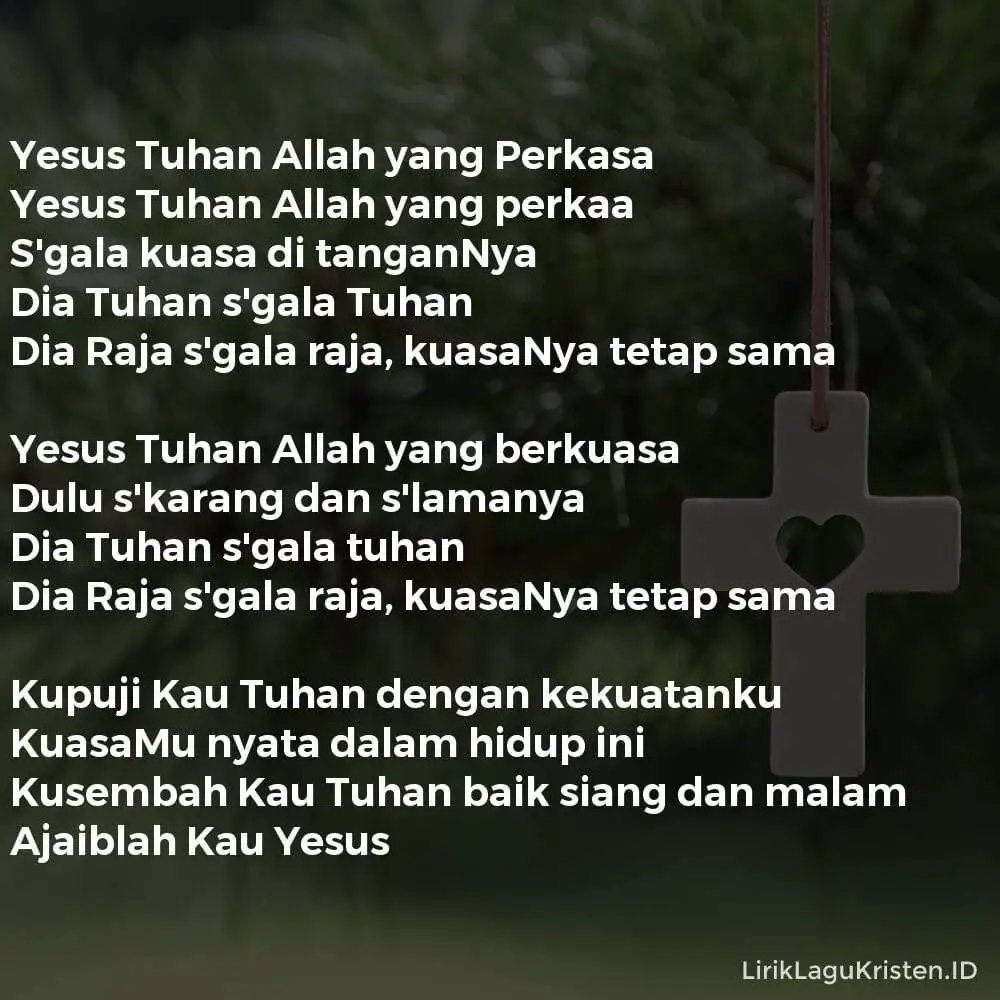 Yesus Tuhan Allah yang Perkasa