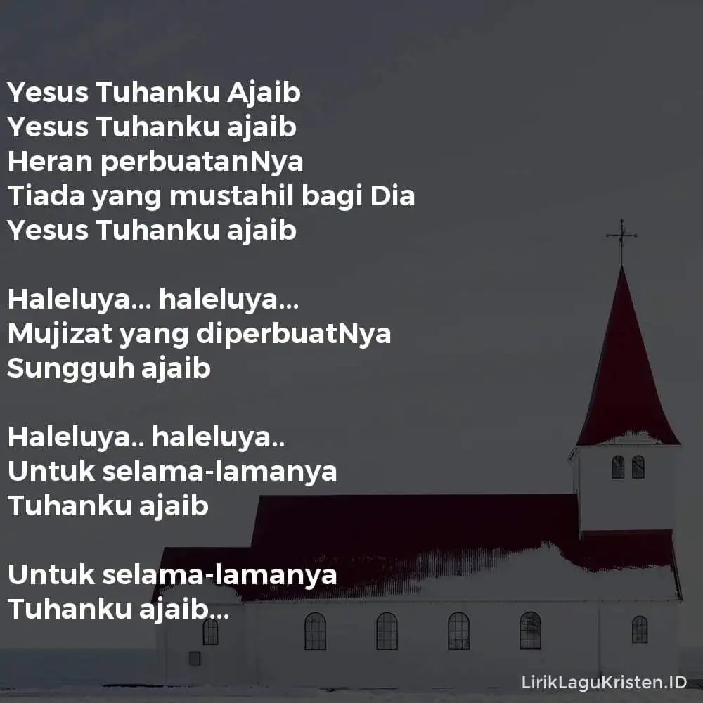Yesus Tuhanku Ajaib
