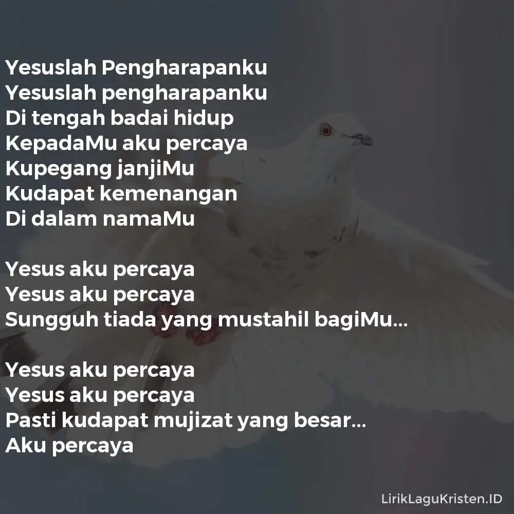 Yesuslah Pengharapanku