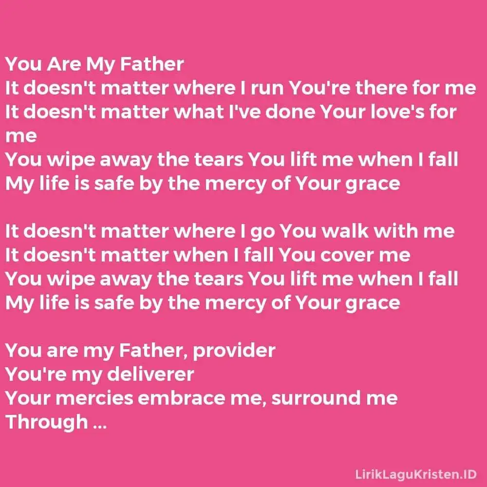 You Are My Father