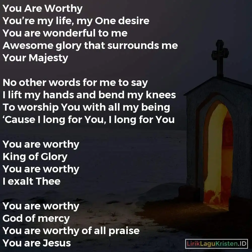 You Are Worthy