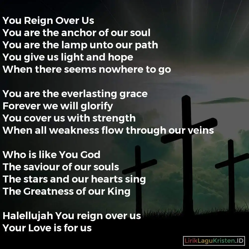 You Reign Over Us