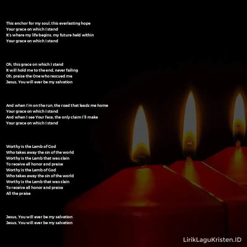 Your Grace On Which I Stand