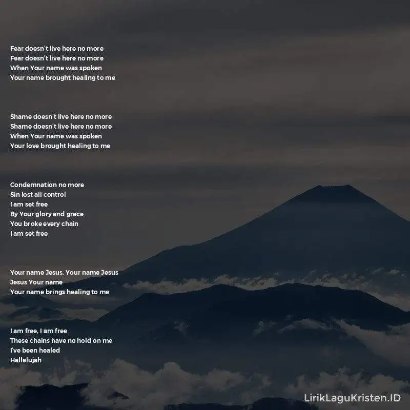 Your Name Brings Healing To Me