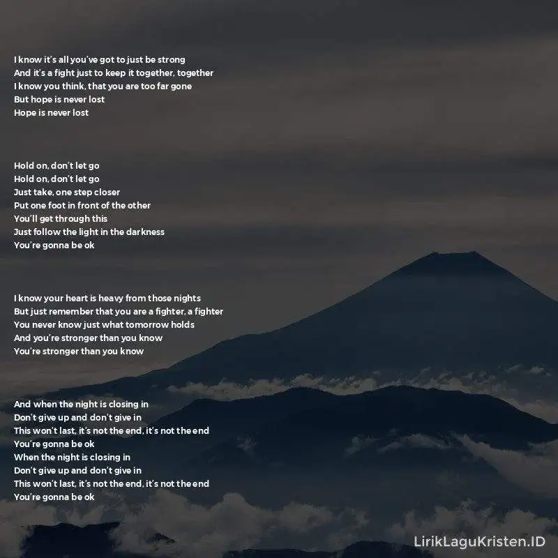 You’re Gonna Be OK